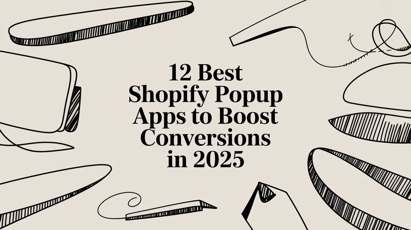 12 Best Shopify Popup Apps to Boost Conversions in 2025