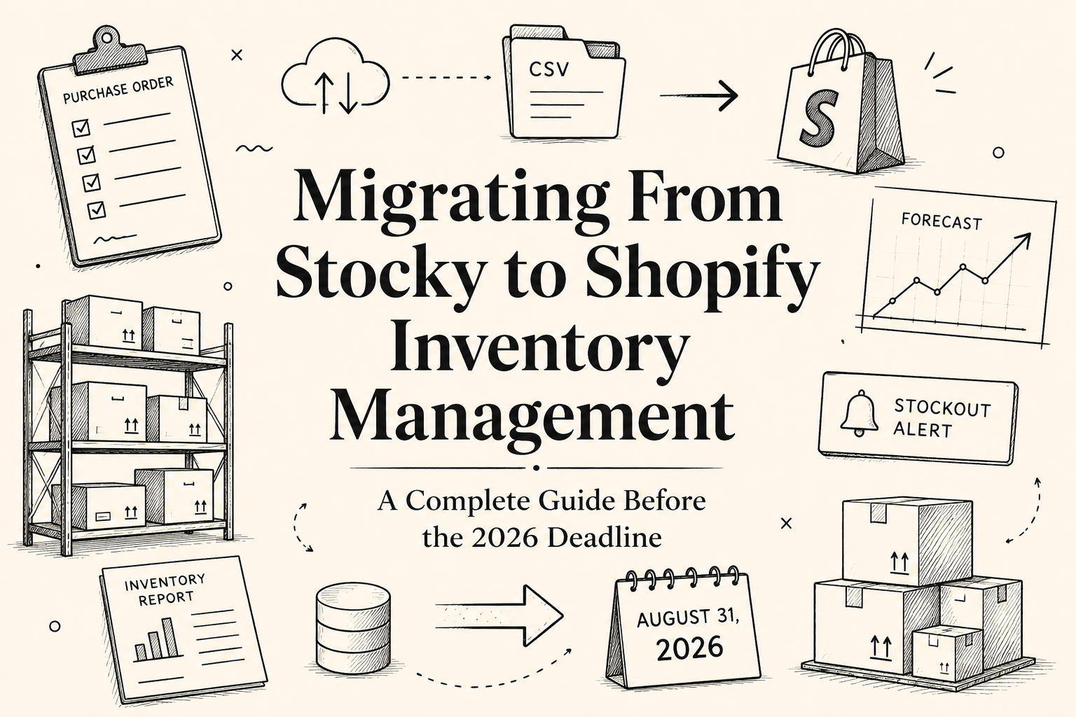 Migrating From Stocky to Shopify Inventory Management: A Complete Guide Before the 2026 Deadline